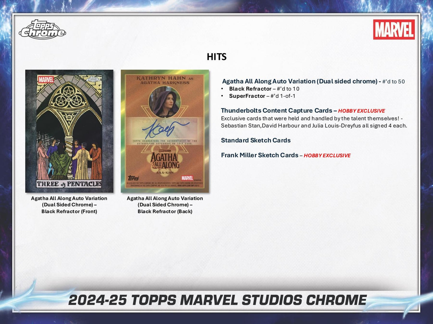 Marvel Studios Chrome 7-Pack Blaster (Topps 2024/25)