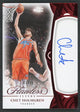 2024/25 Panini Flawless Chet Holmgren Flawless Flyers Ruby Auto /15