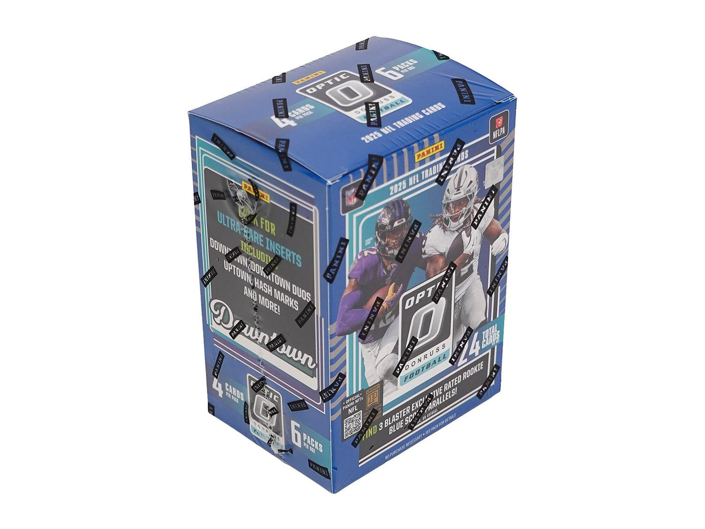 2025 Panini Donruss Optic Football 6-Pack Hobby Blaster (Blue Scope Parallels!)