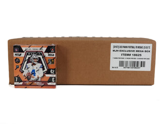 compare product 2025 Panini Mosaic Football Mega (Reactive Blue Parallels!)