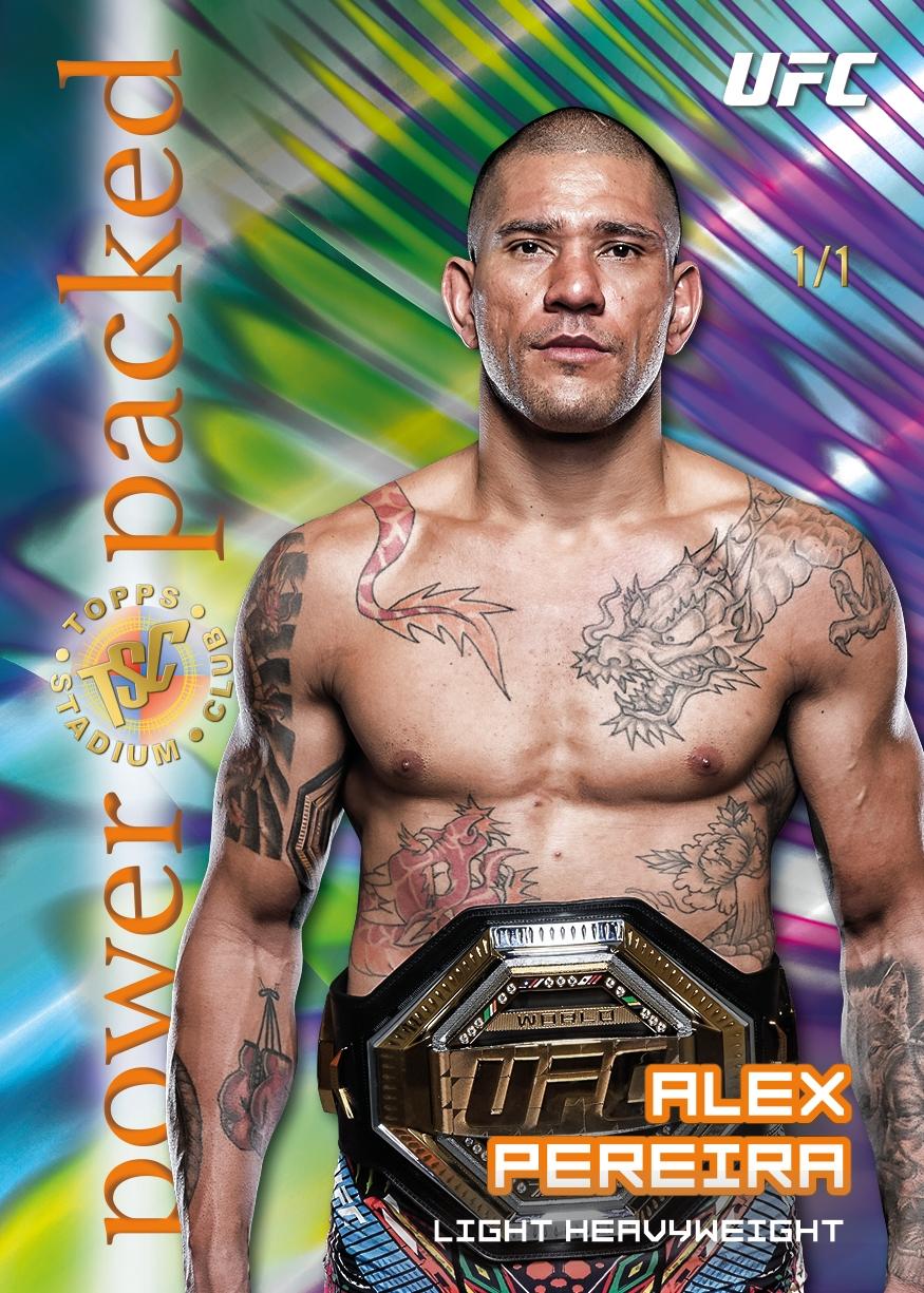 2025 Topps Stadium Club UFC Mega