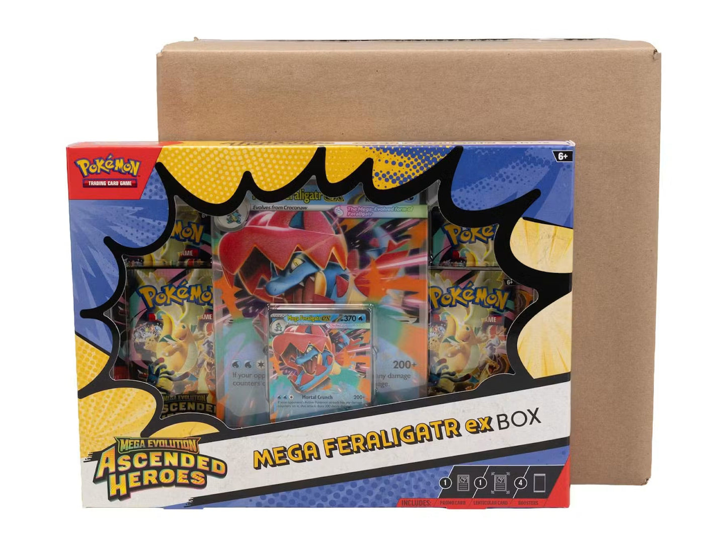 Pokemon Mega Evolution: Ascended Heroes Mega Meganium/Emboar/Feraligatr ex