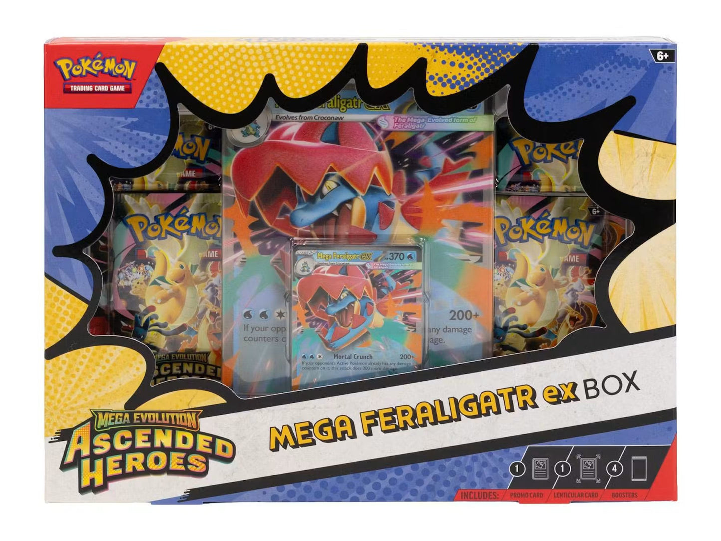 Pokemon Mega Evolution: Ascended Heroes Mega Meganium/Emboar/Feraligatr ex