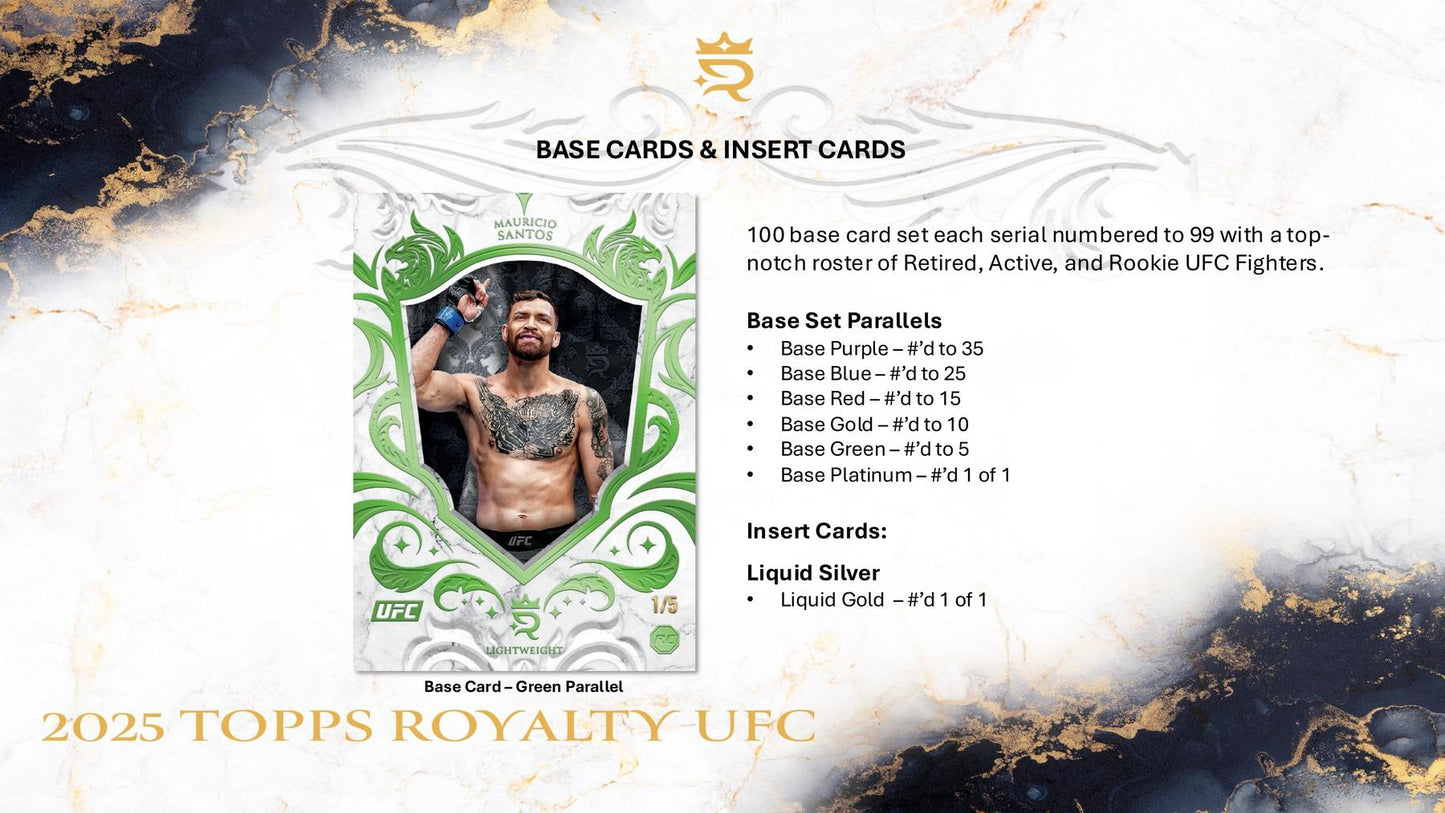 2025 Topps Royalty UFC Hobby