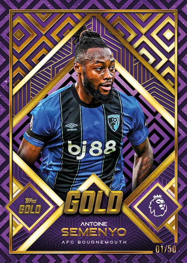 2025/26 Topps Gold Premier League EPL Soccer Hobby