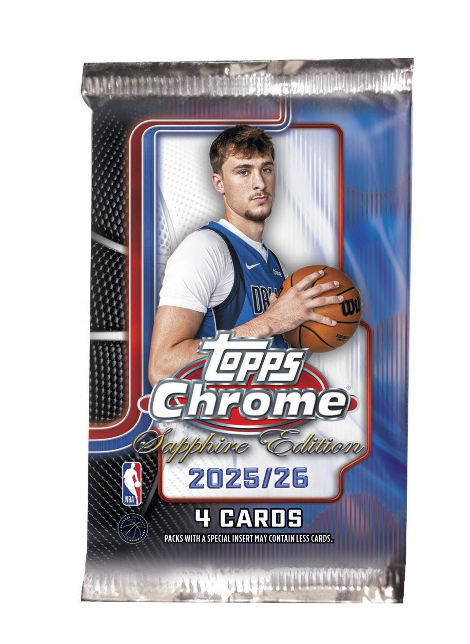 2025/26 Topps Chrome Sapphire Edition Basketball