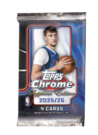 2025/26 Topps Chrome Sapphire Edition Basketball