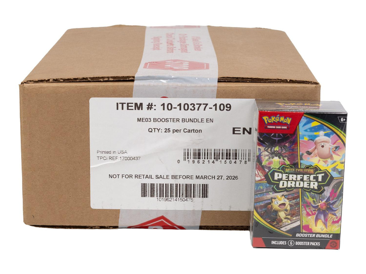 Pokemon Mega Evolution: Perfect Order 6-Pack Booster Bundle