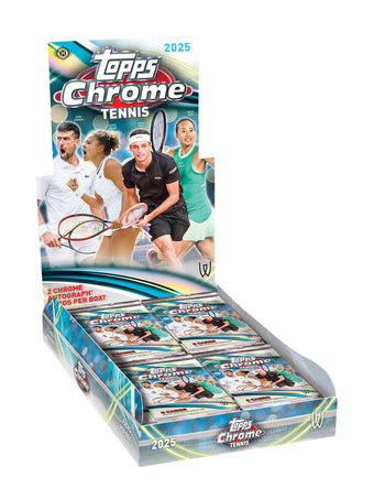 compare product 2025 Topps Chrome Tennis Hobby