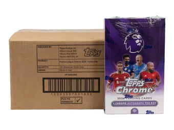 compare product 2026 Topps Chrome Premier League EPL Soccer Hobby