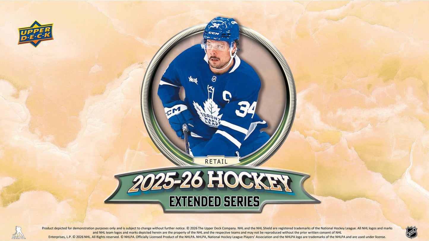 2025/26 Upper Deck Extended Series Hockey Blaster
