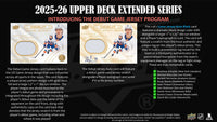 2025/26 Upper Deck Extended Series Hockey Blaster
