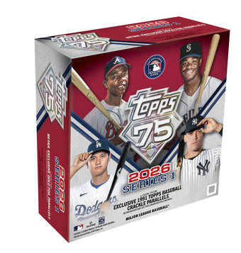 compare product 2026 Topps Series 1 Baseball Mega