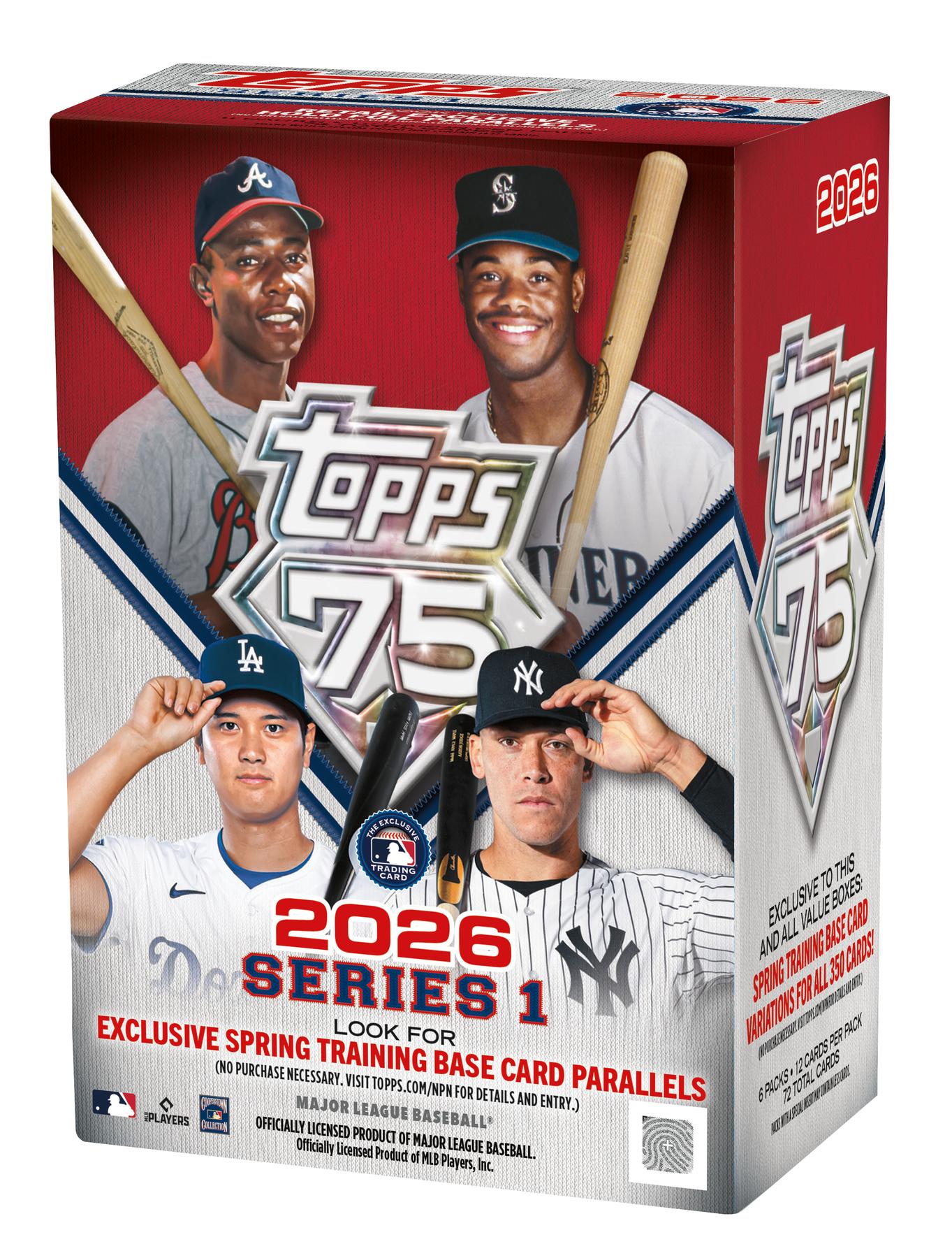 2026 Topps Series 1 Baseball 6-Pack Blaster