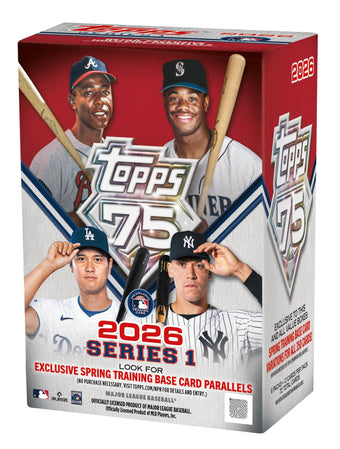 compare product 2026 Topps Series 1 Baseball 6-Pack Blaster