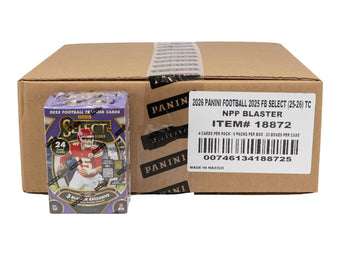 compare product 2025 Panini Select Football 6-Pack Blaster