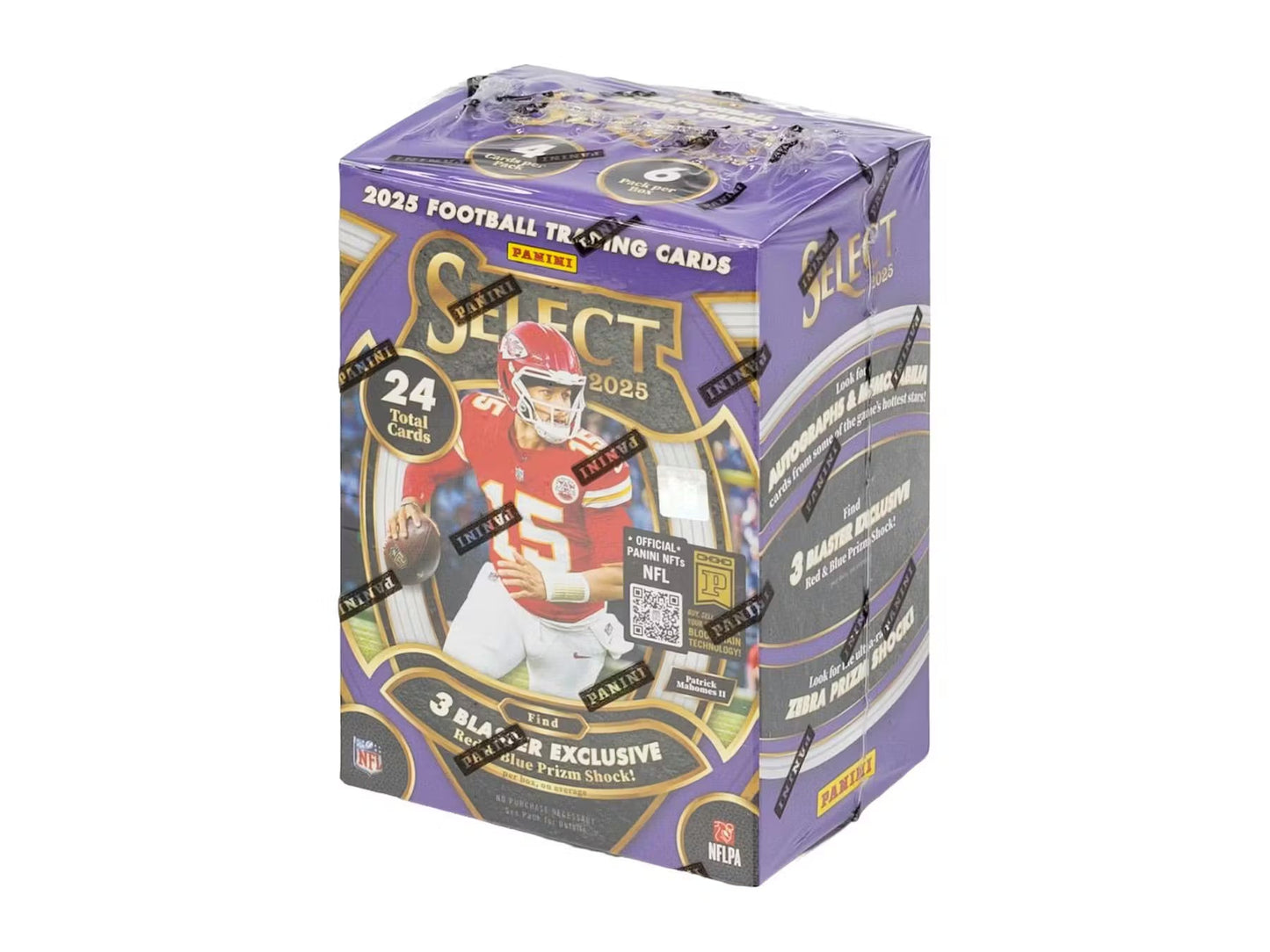 2025 Panini Select Football 6-Pack Blaster