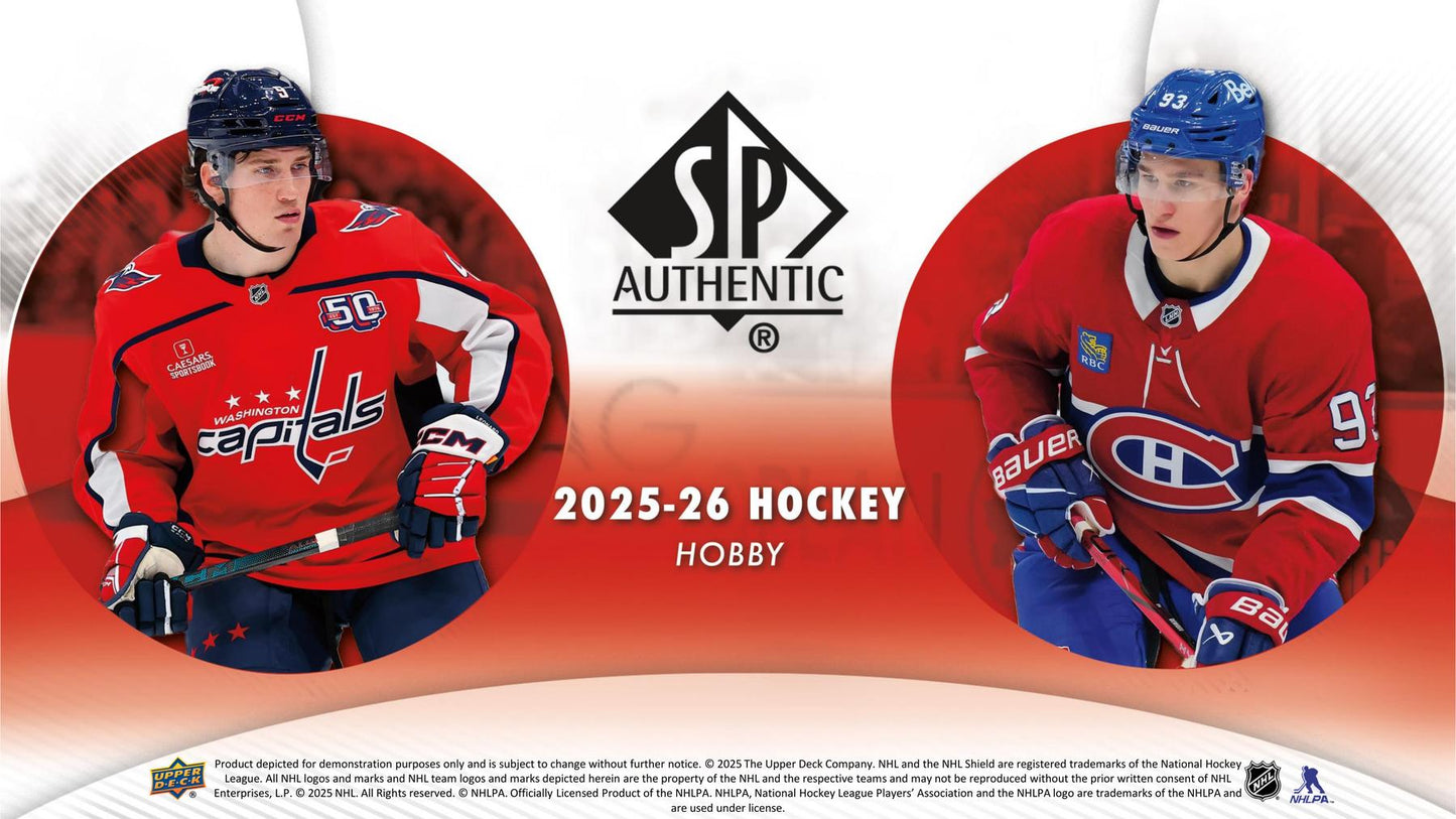 2025/26 Upper Deck SP Authentic Hockey Hobby