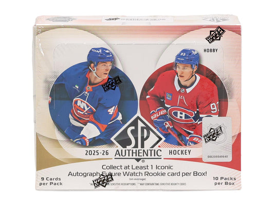 2025/26 Upper Deck SP Authentic Hockey Hobby