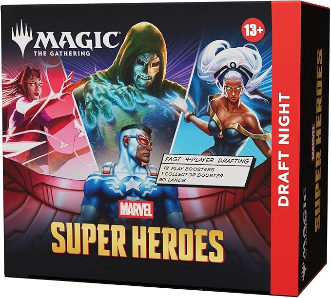 Magic the Gathering Marvel Super Heroes Draft Night Bundle