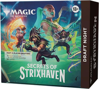 compare product Magic the Gathering Secrets of Strixhaven Draft Night Bundle