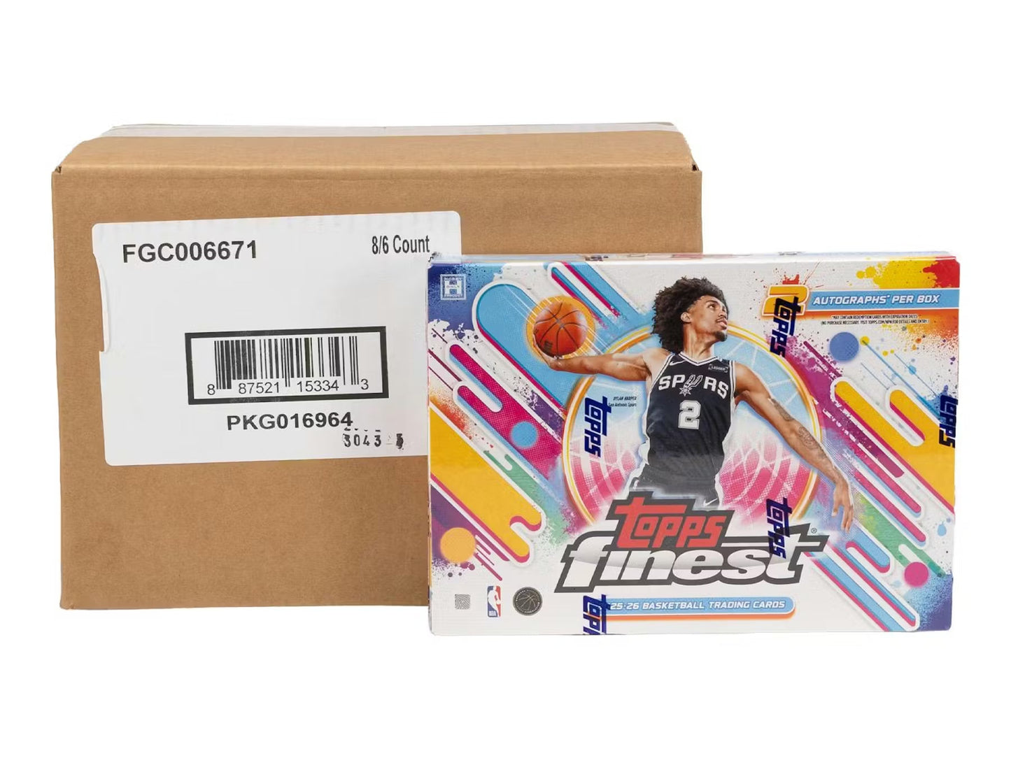 2025/26 Topps Finest Basketball Hobby