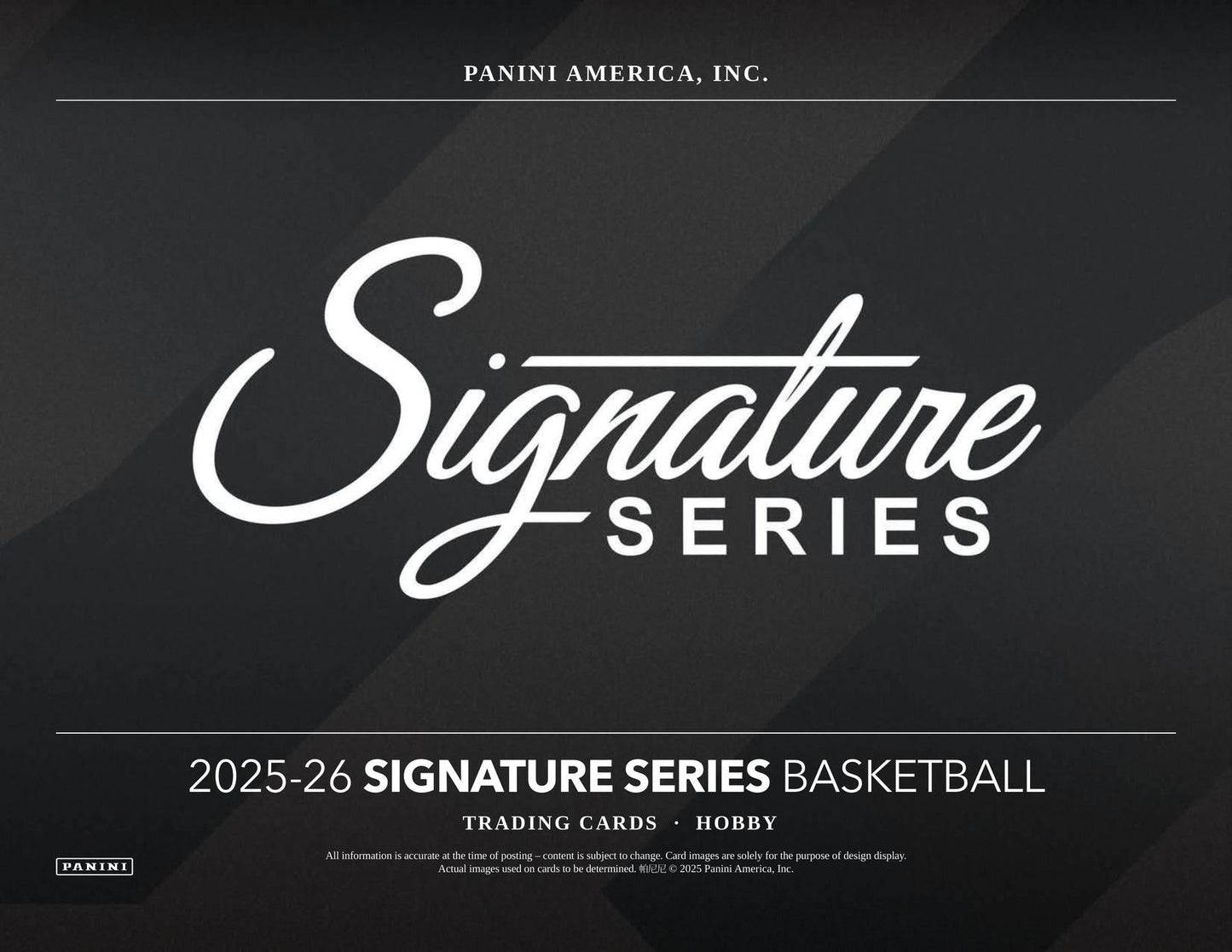 2025/26 Panini Signature Series Basketball Hobby