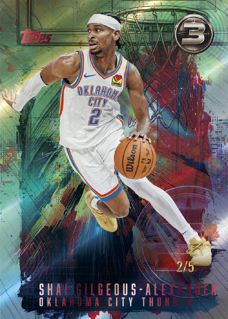 2025/26 Topps Three Basketball Hobby