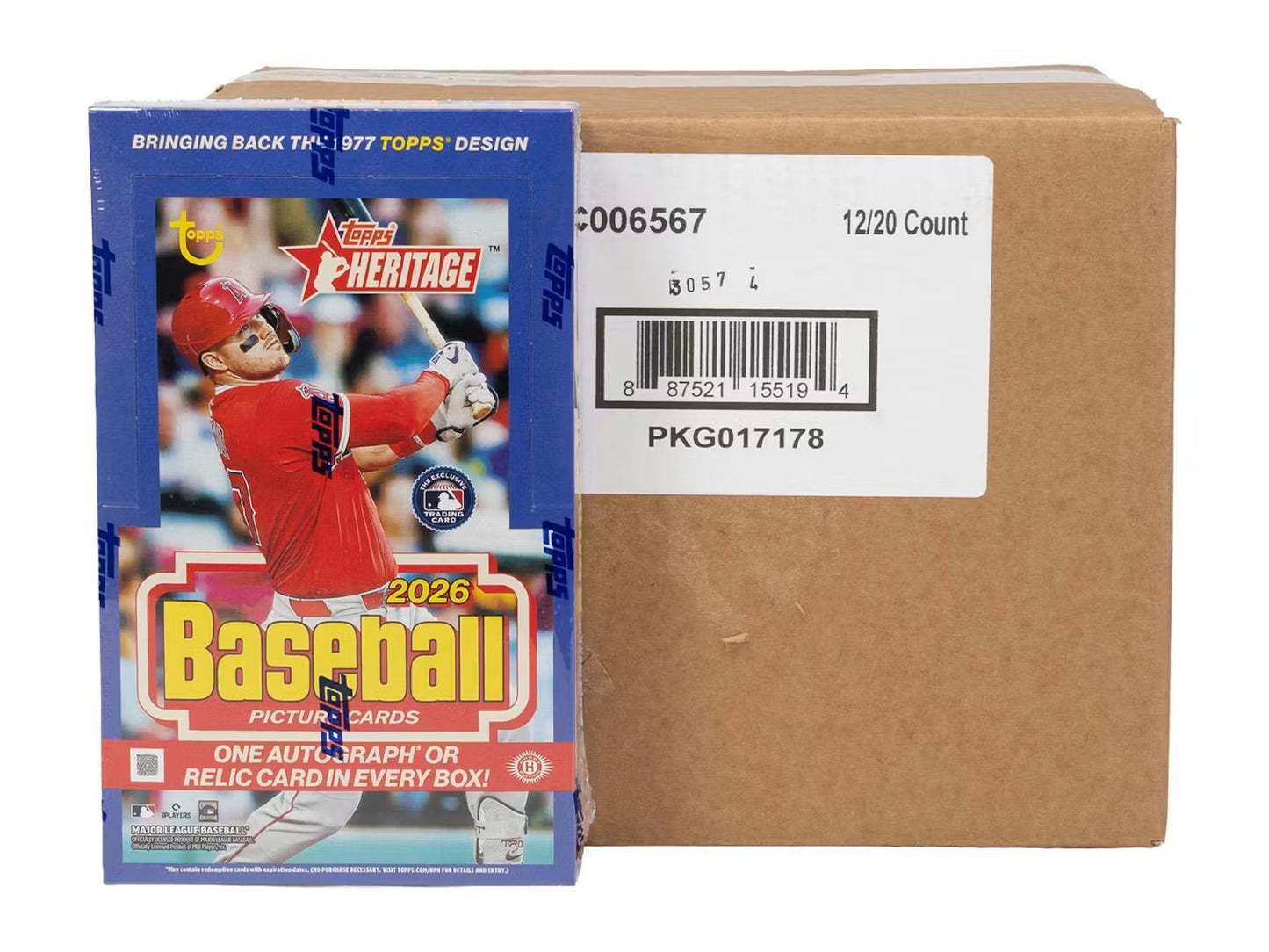 2026 Topps Heritage Baseball Hobby