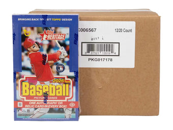 compare product 2026 Topps Heritage Baseball Hobby