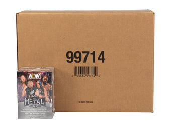 compare product 2022 Upper Deck AEW Metal Universe Wrestling Blaster