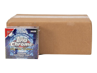 compare product 2025 Topps Chrome MLS Soccer Sapphire Edition