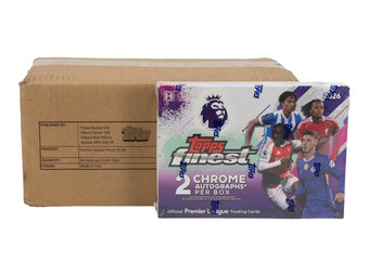 compare product 2025/26 Topps Finest Premier League EPL Soccer Hobby
