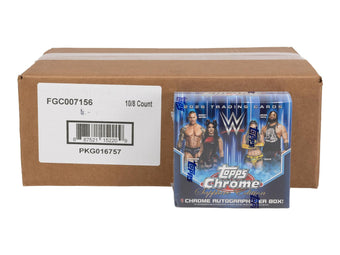 compare product 2026 Topps Chrome WWE Wrestling Sapphire Edition