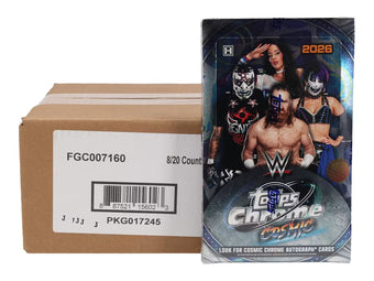 compare product 2026 Topps Cosmic Chrome WWE Wrestling Hobby