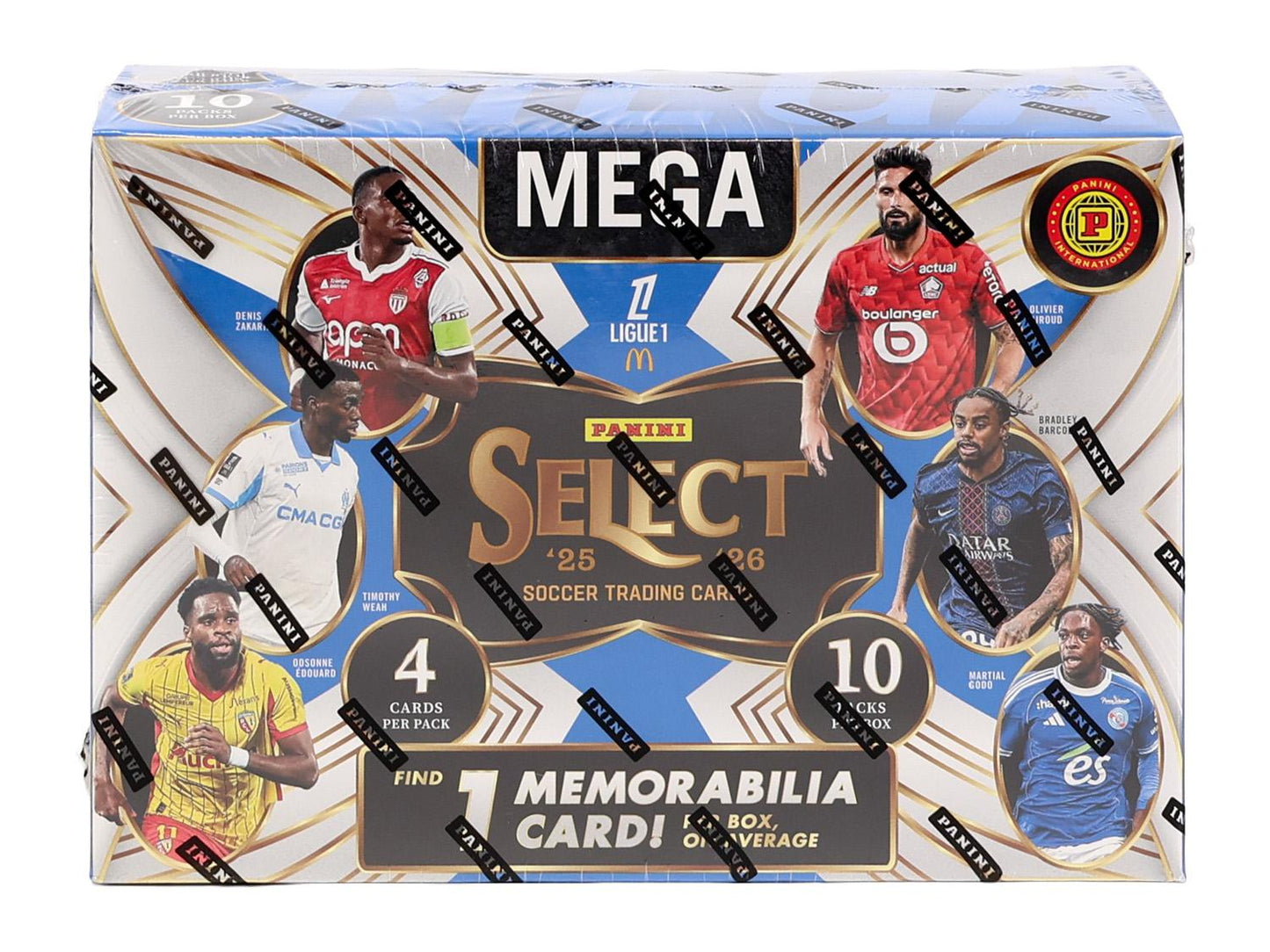 2025/26 Panini Select Ligue 1 Soccer International Mega Hobby