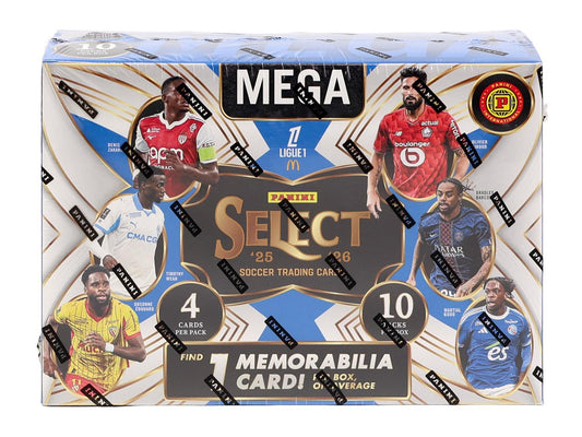 2025/26 Panini Select Ligue 1 Soccer International Mega Hobby