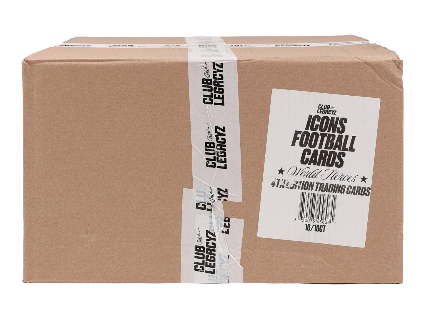 2026 Club Legacyz Icons World Heroes Soccer Fourth Edition Hobby