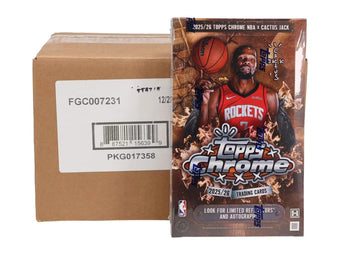 compare product 2025/26 Topps Chrome Cactus Jack Basketball Hobby