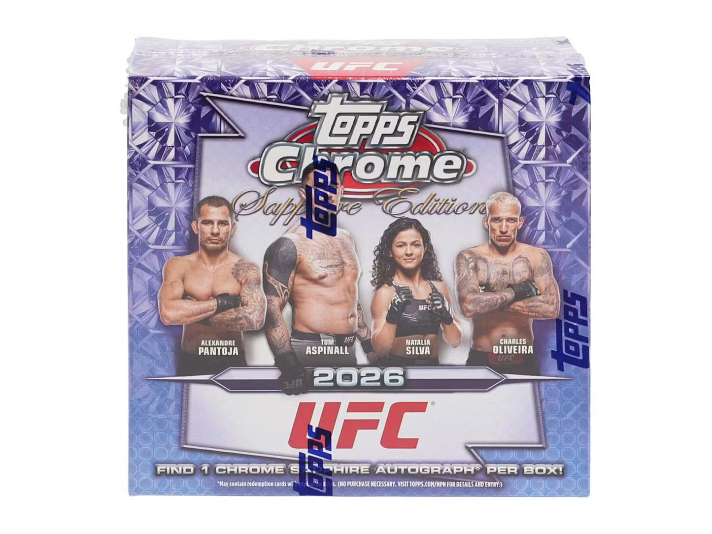 2026 Topps Chrome UFC Sapphire Edition