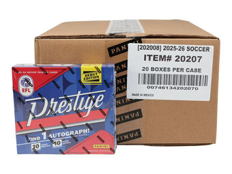 compare product 2025/26 Panini Prestige EFL Soccer Hobby Preferred