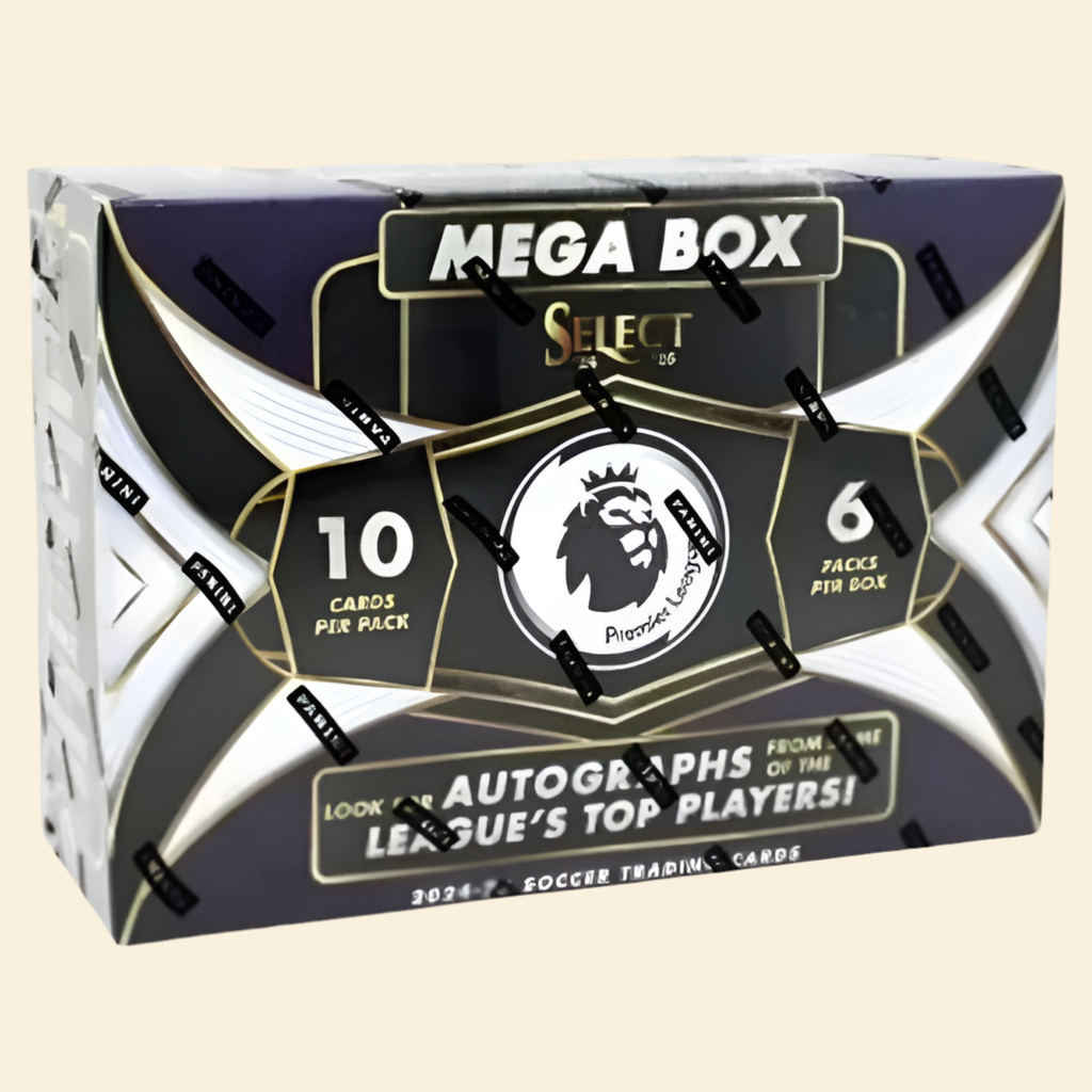 2024-25 Panini Select Premier League Soccer Hobby Mega Box (Green Fluorescent)