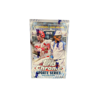 compare product 2023 Topps Chrome Update Series Baseball Hobby 6 Box Case