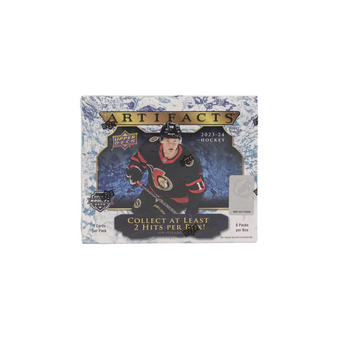 compare product 2023-24 Upper Deck Artifacts Hockey Hobby 20 Box Case