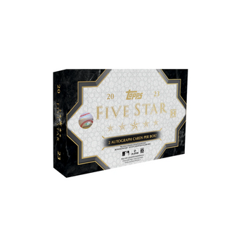 compare product 2023 Topps Five Star Baseball Hobby 8 Box Case