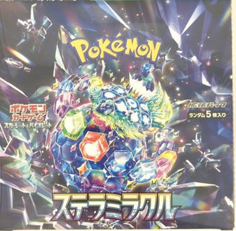compare product Pokemon Japanese: Stellar Miracle Booster Box