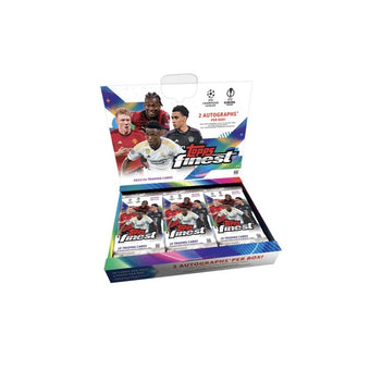 compare product 2023-24 Topps Finest UEFA Club Competitions Soccer Hobby 8 Box Case