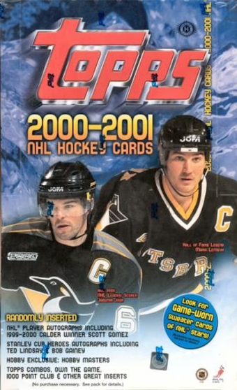 compare product 2000-01 Topps Hockey Box