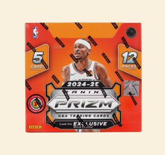 compare product 2024-25 Panini Prizm Basketball International Hobby Box
