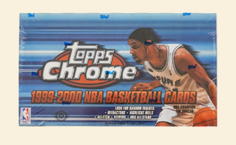 compare product 1999-00 Topps Chrome Basketball Hobby Box